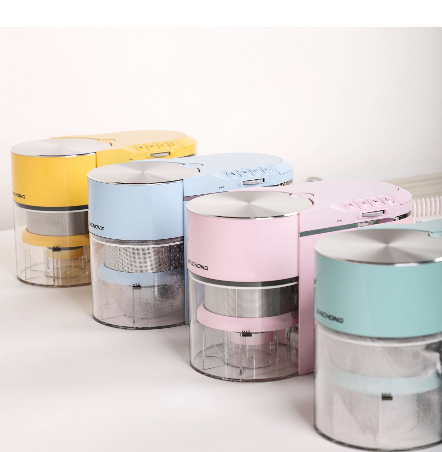 2 in 1 Nail Dust Collector Daichong(white)