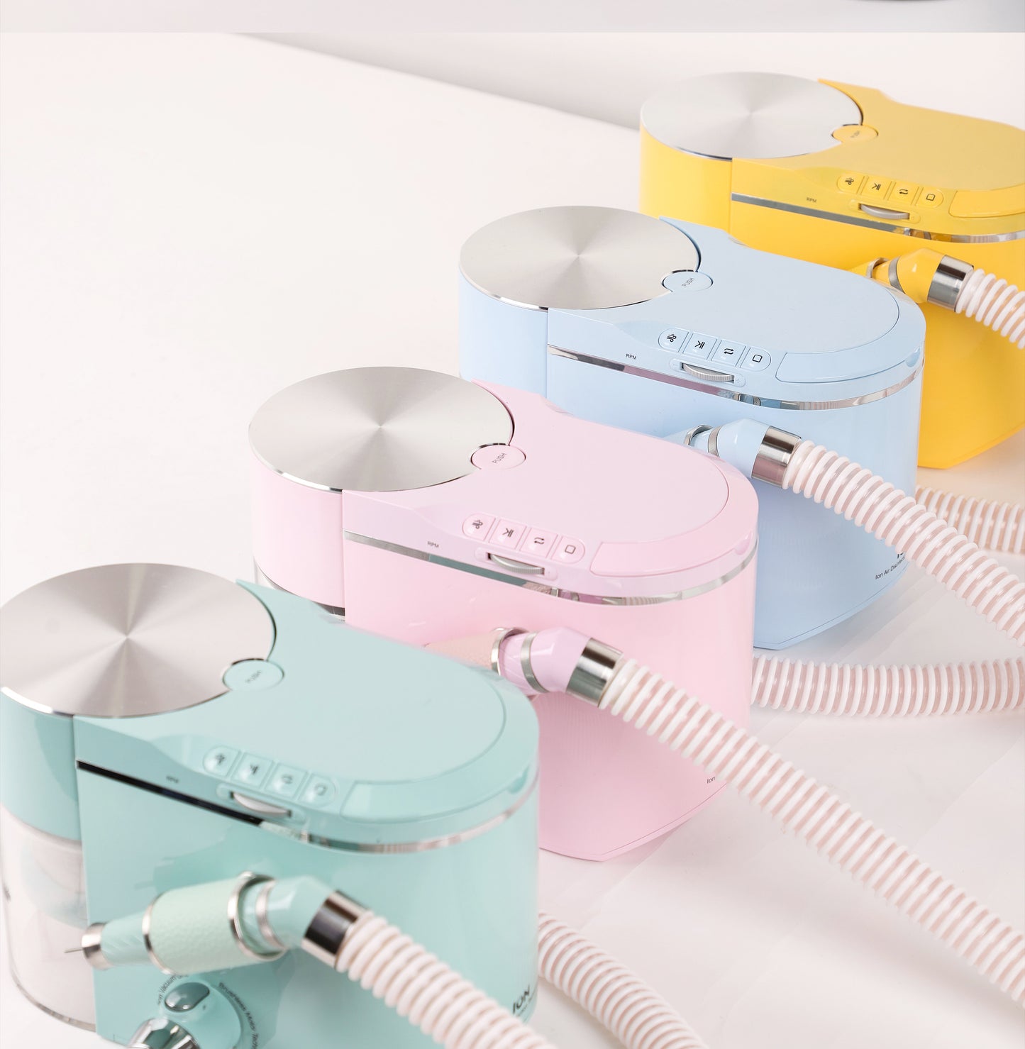 2 in 1 Nail Dust Collector Daichong(white)