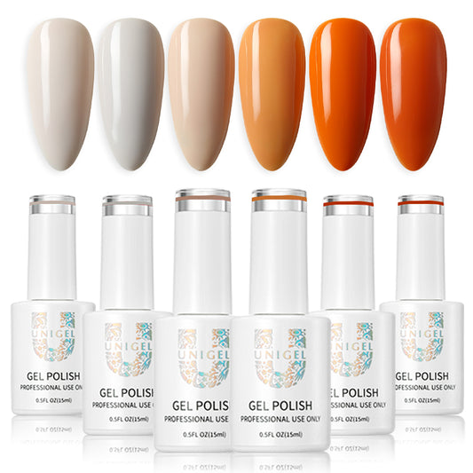 Gel Polish Kit - 11(71#-76#) - 6 Colors