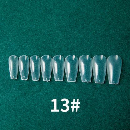 Soft Gel Tips - Short Coffin - #13