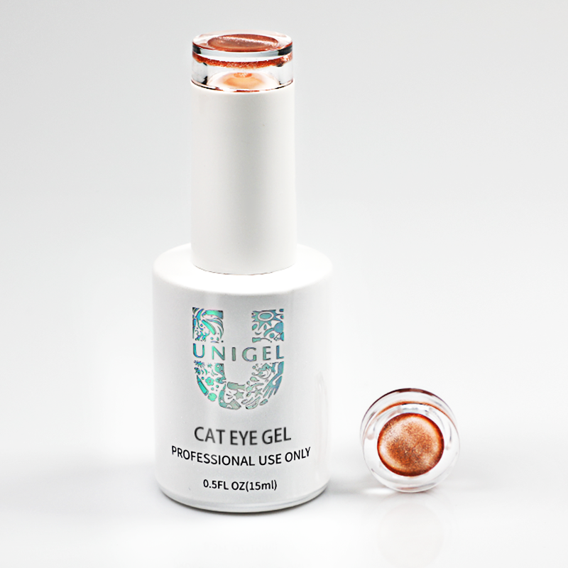 Gel Polish - Crystal Cat Eye Gel - Silver Collection #01