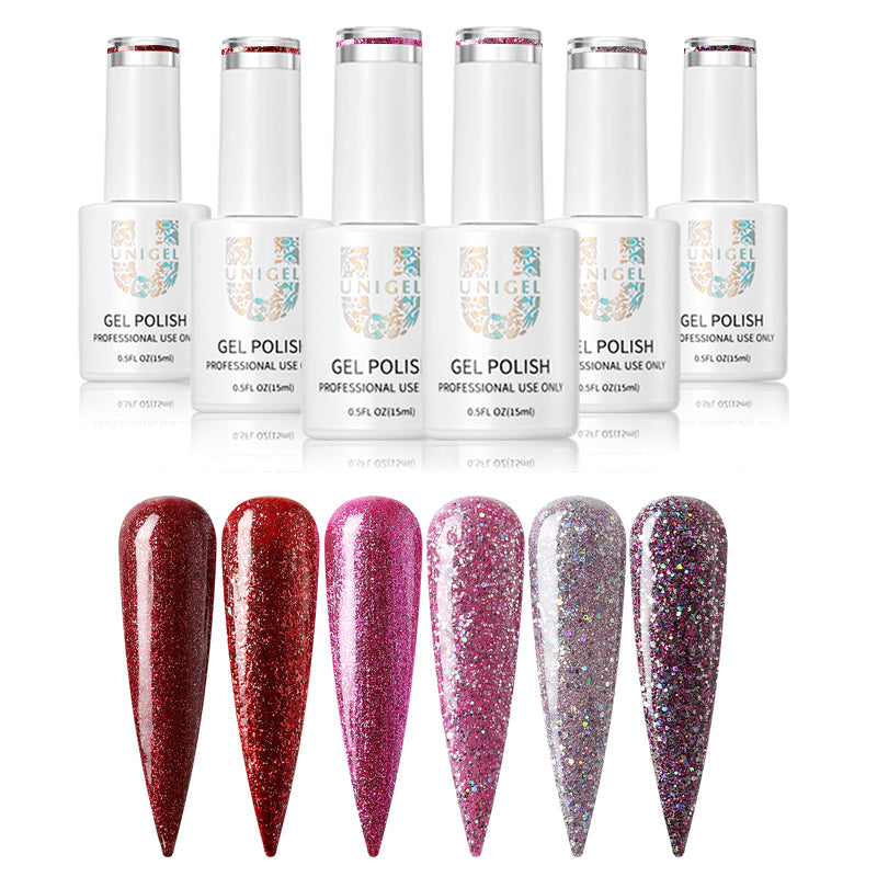 Gel Polish Kit - Shimmer Collection  - #2 - #My Evening Gown