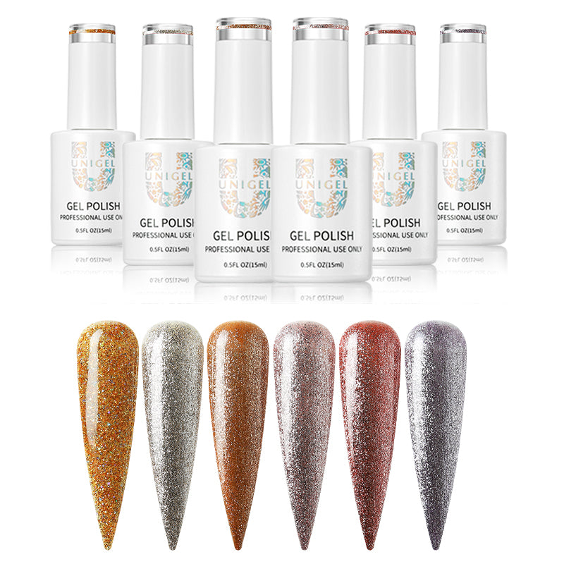 Gel Polish Kit - Shimmer Collection  - #4 - #Bridal Shower