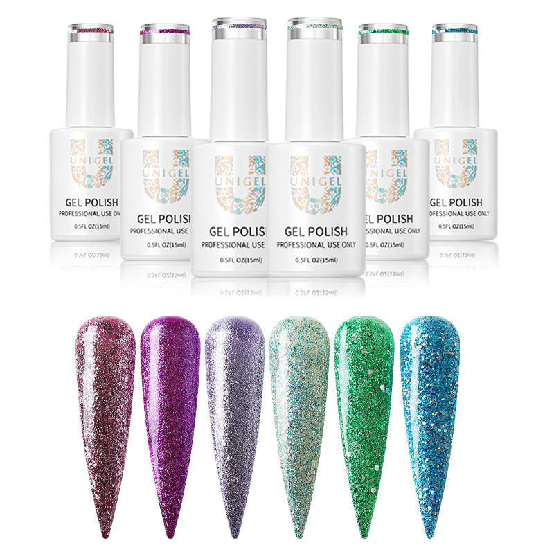 Gel Polish Kit - Shimmer Collection  - #5 - #Party in Hawaii