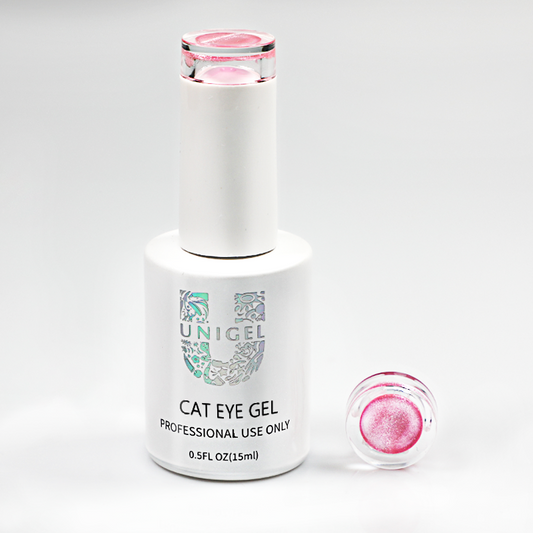 Gel Polish - Crystal Cat Eye Gel - Silver Collection #06