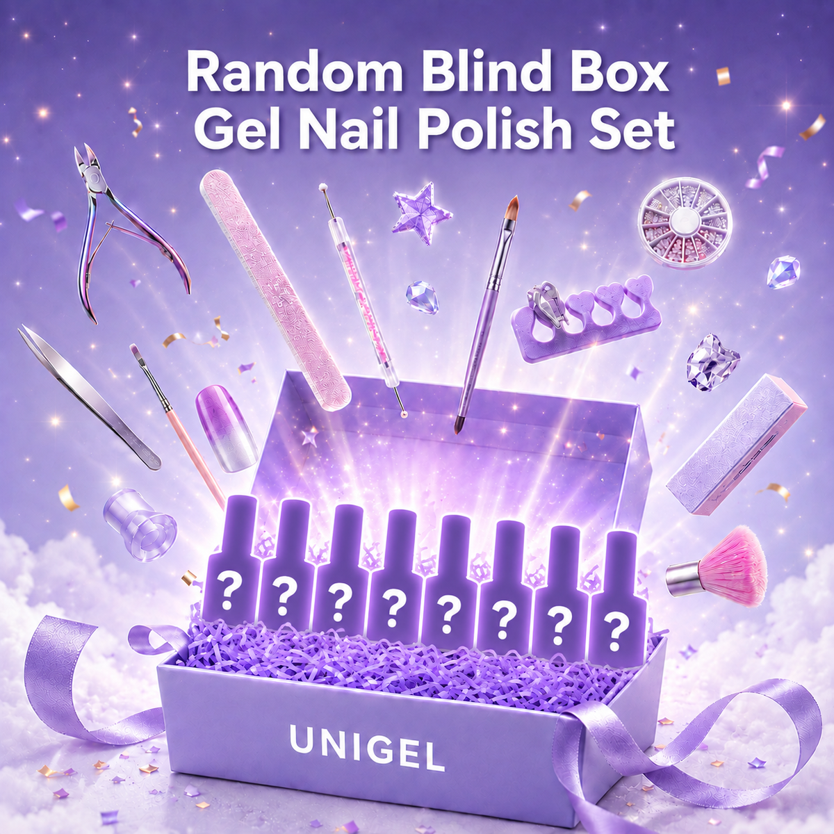 Mystery Blind Box-8 Pcs Gel Polish